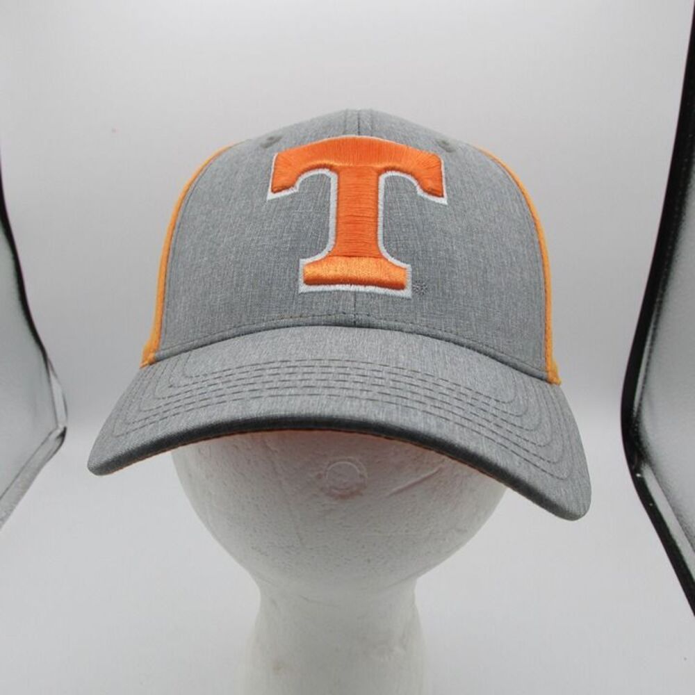Tennessee Vols Hat UT Vols Top of the World Memory Fit Embroidered Gray Orange